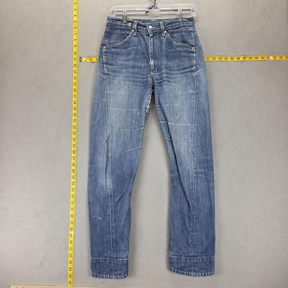 Vintage Levis Engineered Jeans Mens Blue‎ Twisted Zip Fly Medium Wash Fits 27x30